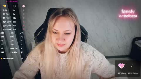 Snapshot of bellezza_ chatting on April 22, 2026, 8:54 pm Your Annabelle Wolf online show from April 22, 2026, 8:54 pm
