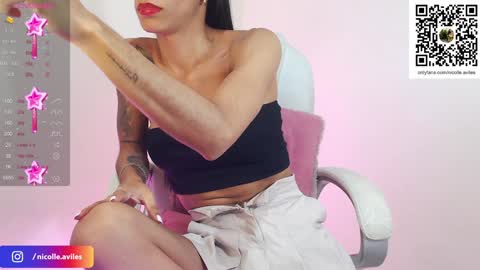 Snapshot of beuty_goddes777 chatting on January 14, 2025, 3:53 am Nicolle Aviles online show from January 14, 2025, 3:53 am