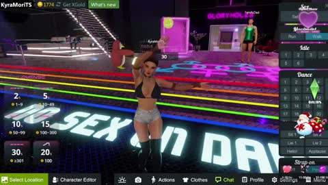 Snapshot of bigboottyxxx chatting on January 27, 2025, 2:10 am kyra Moor online show from January 27, 2025, 2:10 am