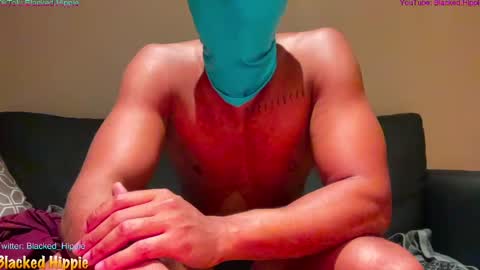 Snapshot of blacked_hippie420 chatting on February 17, 2025, 6:59 pm Socials Twitter Blacked Hippie online show from February 17, 2025, 6:59 pm