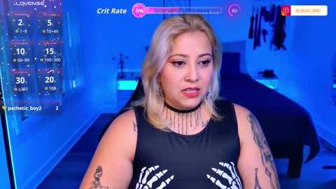 Snapshot of blackwidowj chatting on November 12, 2025, 2:39 pm Johana S online show from November 12, 2025, 2:39 pm