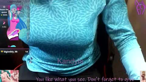 Snapshot of blkandy23 chatting on October 4, 2025, 1:36 am Kandyts online show from October 4, 2025, 1:36 am