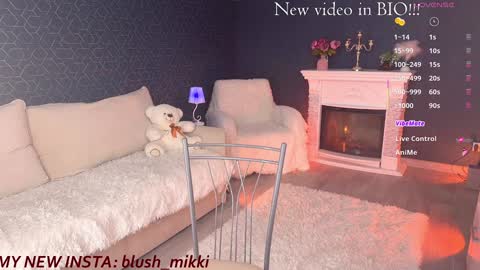 Snapshot of blush_mikki chatting on February 20, 2026, 3:12 pm Mikki chan online show from February 20, 2026, 3:12 pm
