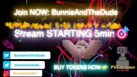 BUNNIE and THE DUDE TheLebowskis online show from November 21, 2025, 4:00 am