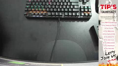 calihotcaliente27 online show from September 13, 2025, 11:32 am