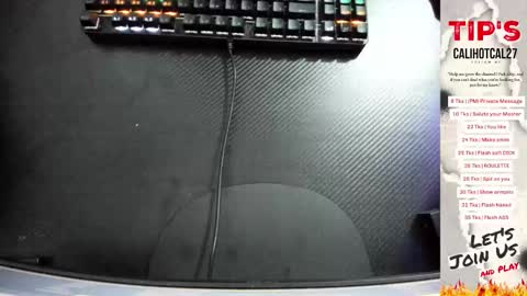 calihotcaliente27 online show from September 20, 2025, 11:11 am