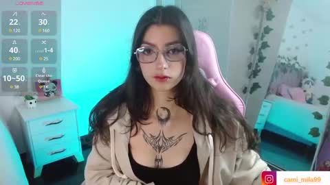 Snapshot of cami_mila99 chatting on January 8, 2025, 3:51 am CAMI online show from January 8, 2025, 3:51 am