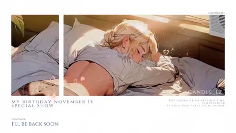 Snapshot of candle_lz chatting on December 22, 2024, 6:06 am candle_lz online show from December 22, 2024, 6:06 am