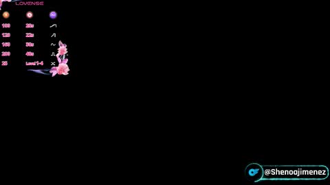 Snapshot of candyshe chatting on February 22, 2026, 11:36 pm Shenoa Jimenez online show from February 22, 2026, 11:36 pm