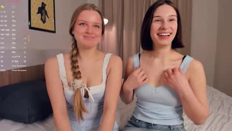 Snapshot of carlottagleave chatting on February 20, 2026, 9:04 pm Jessie and Lika online show from February 20, 2026, 9:04 pm