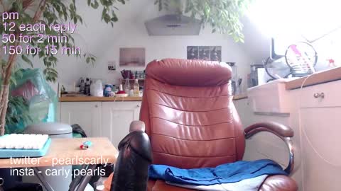 Snapshot of carlypearls chatting on January 20, 2025, 9:35 am Carly Pearls online show from January 20, 2025, 9:35 am