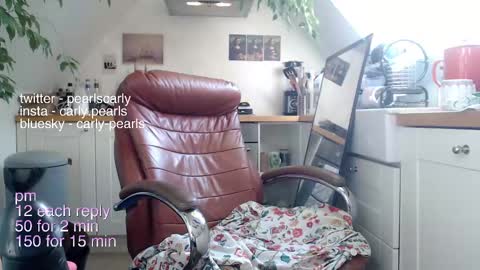 Snapshot of carlypearls chatting on March 6, 2025, 8:08 am Carly Pearls online show from March 6, 2025, 8:08 am