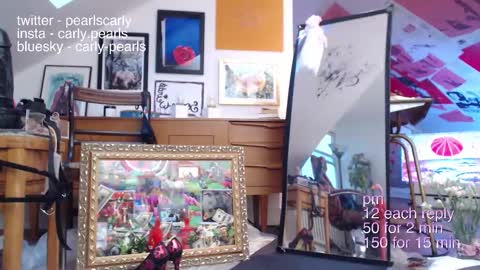 Snapshot of carlypearls chatting on September 17, 2025, 5:53 am Carly Pearls online show from September 17, 2025, 5:53 am