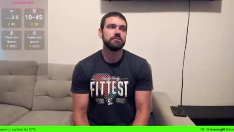 Onlyfans chasingfit Instagram the arguer Twitter chasingfitOF online show from April 10, 2026, 9:30 pm