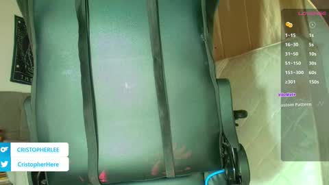 CRISTOPHER online show from October 6, 2025, 12:30 am