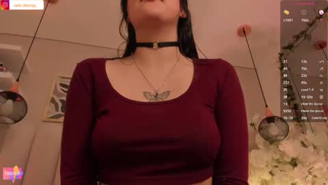 Snapshot of cute__cherry_ chatting on December 18, 2025, 8:48 pm Amber online show from December 18, 2025, 8:48 pm