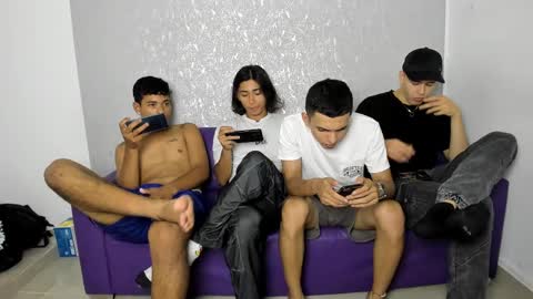 Snapshot of cute_boys18 chatting on March 11, 2025, 8:20 pm ARTURO-18  MATIAS-18  NIKOLAY-19  HADES-18  GABO-19 online show from March 11, 2025, 8:20 pm