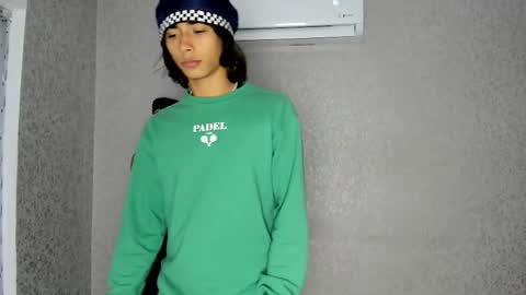 Snapshot of cute_boys18 chatting on March 12, 2025, 9:35 pm ARTURO-18  MATIAS-18  NIKOLAY-19  HADES-18  GABO-19 online show from March 12, 2025, 9:35 pm