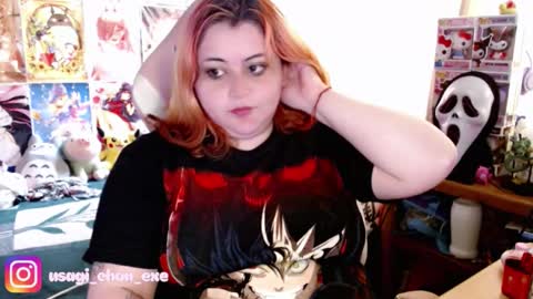 Snapshot of cuteusagi chatting on September 19, 2025, 12:28 pm Usagi online show from September 19, 2025, 12:28 pm