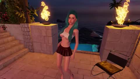 Snapshot of cyanbelle chatting on October 12, 2025, 9:47 pm Belle online show from October 12, 2025, 9:47 pm