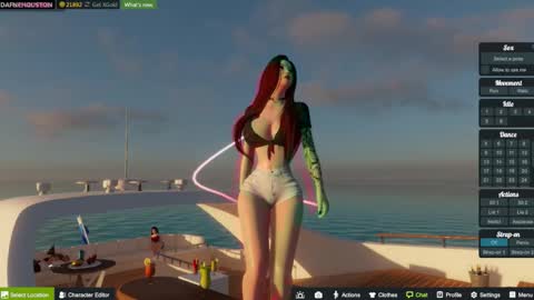 Snapshot of dafne_houston chatting on October 9, 2025, 12:19 am DAFNE online show from October 9, 2025, 12:19 am