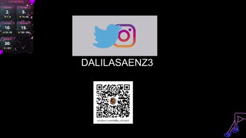 Snapshot of dalila_oficials chatting on December 22, 2024, 12:16 pm online show from December 22, 2024, 12:16 pm