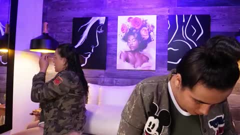 Snapshot of dany_alexa chatting on October 21, 2025, 12:50 pm Dany And Alexa online show from October 21, 2025, 12:50 pm