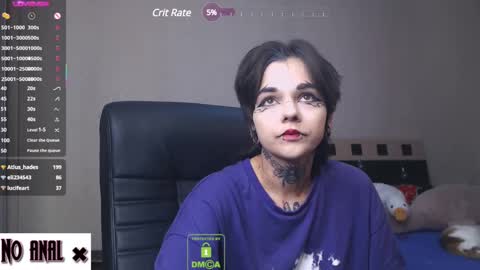 Snapshot of dark__elf chatting on March 8, 2025, 10:13 pm Anessa online show from March 8, 2025, 10:13 pm