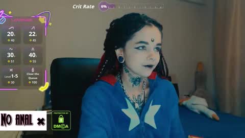 Snapshot of dark__elf chatting on October 4, 2025, 9:35 pm Anessa online show from October 4, 2025, 9:35 pm