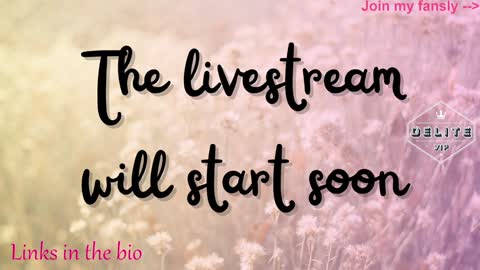 DeLite  Next stream on Wednesday or Thurdsay  online show from December 10, 2024, 4:06 pm