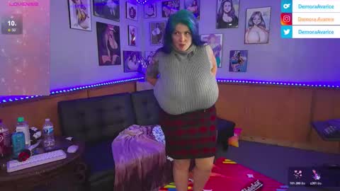 demora_avarice online show from November 14, 2025, 2:43 am