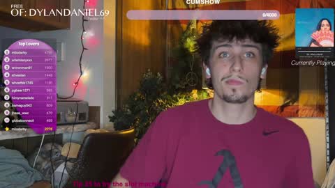 Dylan Daniel 7.8 online show from December 4, 2024, 7:17 am