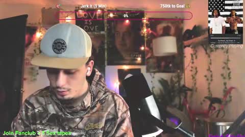 Dylan Daniel 7.8 online show from March 7, 2025, 2:12 pm