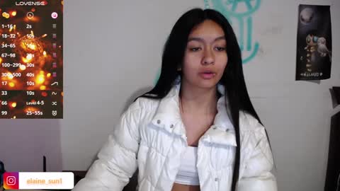 Snapshot of elaine_sun chatting on December 9, 2024, 5:07 am Elaine eli online show from December 9, 2024, 5:07 am