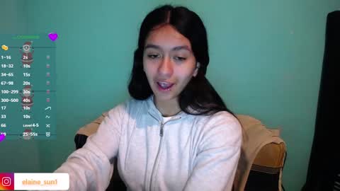 Snapshot of elaine_sun chatting on December 29, 2024, 4:16 am Elaine eli online show from December 29, 2024, 4:16 am