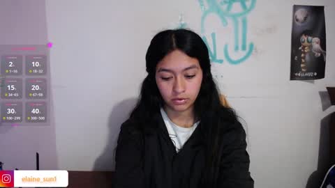 Snapshot of elaine_sun chatting on January 14, 2025, 3:32 am Elaine eli online show from January 14, 2025, 3:32 am