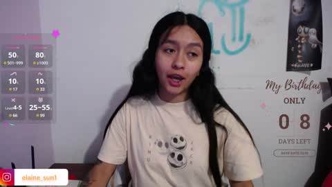 Snapshot of elaine_sun chatting on January 19, 2025, 6:20 am Elaine eli online show from January 19, 2025, 6:20 am