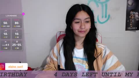 Snapshot of elaine_sun chatting on January 22, 2025, 5:16 am Elaine eli online show from January 22, 2025, 5:16 am