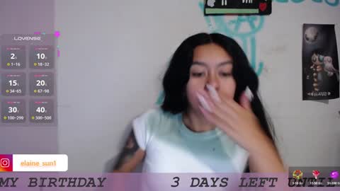 Snapshot of elaine_sun chatting on January 23, 2025, 3:05 am Elaine eli online show from January 23, 2025, 3:05 am