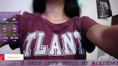 Snapshot of elaine_sun chatting on January 24, 2025, 6:14 am Elaine eli online show from January 24, 2025, 6:14 am