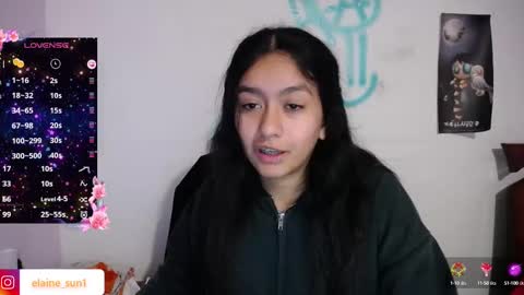 Snapshot of elaine_sun chatting on February 20, 2025, 4:18 am Elaine eli online show from February 20, 2025, 4:18 am