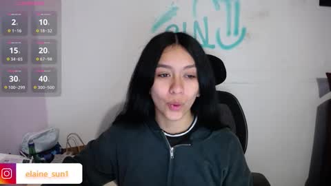 Snapshot of elaine_sun chatting on September 10, 2025, 2:33 am Elaine eli online show from September 10, 2025, 2:33 am