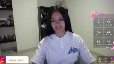 Snapshot of elaine_sun chatting on October 9, 2025, 3:37 am Elaine eli online show from October 9, 2025, 3:37 am