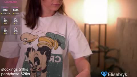 Snapshot of elise_bryk chatting on January 9, 2026, 9:27 pm hiIm Elise online show from January 9, 2026, 9:27 pm