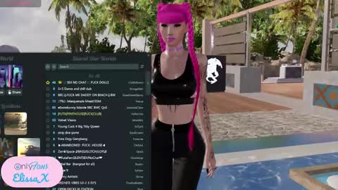Snapshot of elissayum chatting on January 22, 2025, 6:42 am Petite Yumi online show from January 22, 2025, 6:42 am