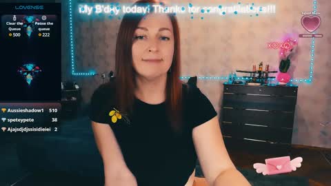 Snapshot of ellen_busty chatting on December 6, 2024, 10:19 pm Elli NEXT STREAM online show from December 6, 2024, 10:19 pm