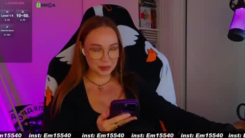 Snapshot of emili1_bc chatting on January 15, 2025, 9:45 am Emili online show from January 15, 2025, 9:45 am