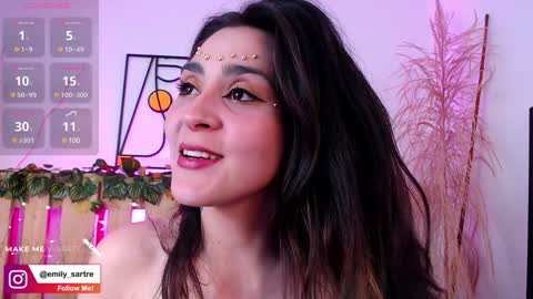 Snapshot of emily_sartre chatting on December 6, 2024, 5:20 am Emilly online show from December 6, 2024, 5:20 am