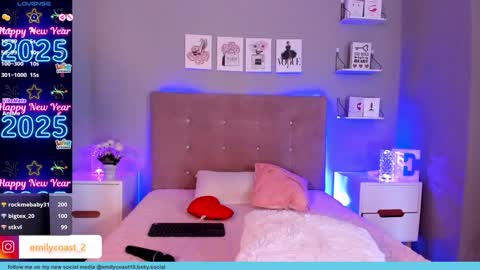 Snapshot of emilycoast chatting on January 5, 2025, 6:24 pm Emi Fit online show from January 5, 2025, 6:24 pm