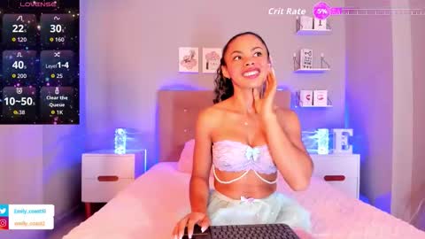 Snapshot of emilycoast chatting on October 12, 2025, 11:09 am Emi Fit online show from October 12, 2025, 11:09 am